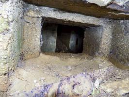 Ligne Maginot - 29C - EUILLY NORD - (Blockhaus pour arme infanterie) - Créneau FM/Obs face droite, l’intérieur