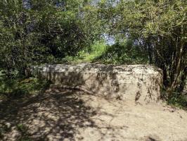 Ligne Maginot - 31TER - FOND DE LA CHAUSSEE EST - (Blockhaus pour canon) - Face droite