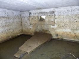 Ligne Maginot - 32A - RUISSEAU DU RIGEL - (Blockhaus pour arme infanterie) - Face frontale, créneau Hotchkiss gauche