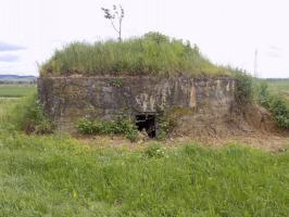 Ligne Maginot - 34A - LE BOCHET NORD - (Blockhaus pour arme infanterie) - L'arrière avec l'entrée hommes