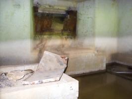 Ligne Maginot - BULTY NORD - (Blockhaus pour canon) - L'intérieur du blockhaus