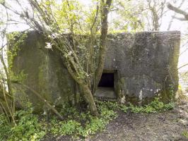Ligne Maginot - LE MOULIN - (Blockhaus pour arme infanterie) - Face frontale