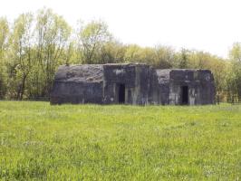 Ligne Maginot - LES ETOURNALES NORD - (Abri) - Les deux abris pris du nord-est