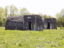 Ligne Maginot - LES ETOURNALES NORD - (Abri) - Les deux abris pris du nord-est