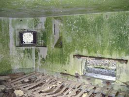 Ligne Maginot - MF21 - X - MOGUES - (Poste GRM - Maison Forte) - L'intérieur, face frontale créneau AC et FM
