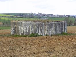 Ligne Maginot - MOULIN D'EUILLY - (Blockhaus pour canon) - Faces l'arrière et droite