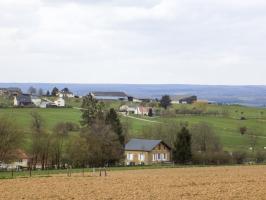 Ligne Maginot - MOULIN D'EUILLY - (Blockhaus pour canon) - Vue vers le Nord, direction de tir