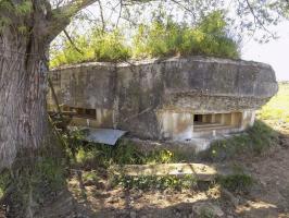 Ligne Maginot - P - FOND DE NOE NORD - (Blockhaus pour canon) - Faces centrale et gauche