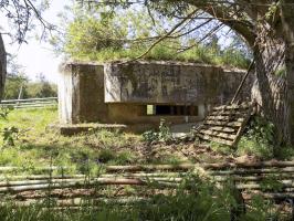 Ligne Maginot - P - FOND DE NOE NORD - (Blockhaus pour canon) - Face centrale