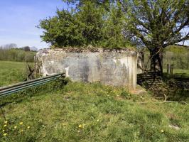 Ligne Maginot - P - FOND DE NOE NORD - (Blockhaus pour canon) - Face droite