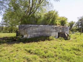 Ligne Maginot - P - FOND DE NOE NORD - (Blockhaus pour canon) - Faces l'arrière et gauche