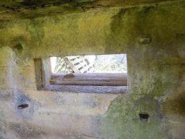 Ligne Maginot - P - FOND DE NOE NORD - (Blockhaus pour canon) - Créneaux AC centrale