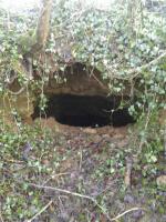 Ligne Maginot - PLUME SOURIS A1 - (Abri) - Descente en sape de gauche.