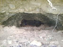 Ligne Maginot - PLUME SOURIS A1 - (Abri) - Descente en sape de gauche (intérieur).