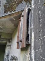 Ligne Maginot - A36 - FORT JEAN DIOT - (Blockhaus pour canon) - Plaque de blindage du conduit d'aspiration d'air - face extérieure.