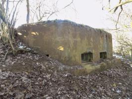 Ligne Maginot - 74BIS - LE GEAI - (Blockhaus pour arme infanterie) - Faces droite et frontale