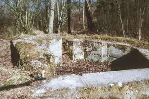 Ligne Maginot - SCHEIDE 2 - (Cuve pour canon) - 