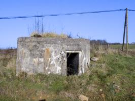 Ligne Maginot - 82 - BOIS DORVILLE EST - (Blockhaus pour arme infanterie) - Face gauche, l'entrée hommes