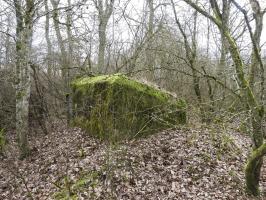 Ligne Maginot - SCHEIDE 4 - (Blockhaus pour arme infanterie) - La façade arrière.