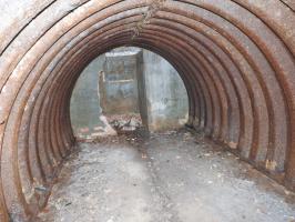 Ligne Maginot - GROSSBUCH (III/82° RMIF - QUARTIER VIEUX-BOIS) - (PC de Quartier) - L'intérieur de l'abri.