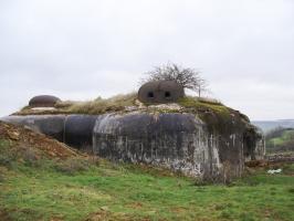 Ligne Maginot - CHRIST - (Casemate d'infanterie - Simple) - Pris du nord ouest, cloche AM