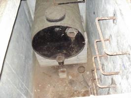 Ligne Maginot - CHRIST - (Casemate d'infanterie - Simple) - Sous-sol
La fosse septique des latrines ASEPTA