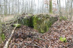 Ligne Maginot - STEINBRUEHL - (Blockhaus pour arme infanterie) - Petit bloc mitrailleuse, construction 'bricolage'