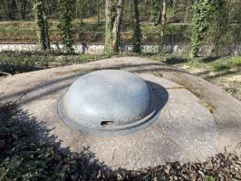 Ligne Maginot - FORT DUCROT - (PC de Secteur) - Tourelle d'observation mle 1890