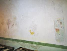 Ligne Maginot - FORT DUCROT - (PC de Secteur) - L'extrémité de la fresque en l'état