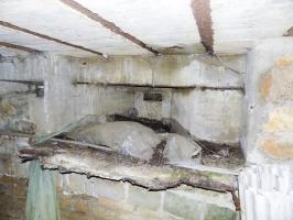 Ligne Maginot - B4 - CIMETIERE DE LA FERTE OUEST - (Blockhaus pour arme infanterie) - Embrasure de droite