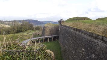 Ligne Maginot - CITADELLE DE MONTMEDY NORD - (Observatoire d'artillerie) - Vue depuis le bastion du boulevard 