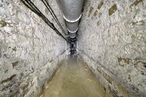 Ligne Maginot - BOIS DE KLANG - X24 (QUARTIER KLANG - III/164° RIF) - (Abri) - Galerie inondé