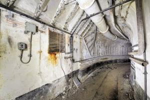 Ligne Maginot - MOLVANGE - A9 - (Ouvrage d'artillerie) - Galerie de liaison de l'entrée hommes