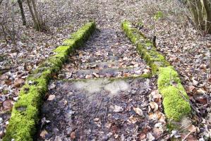 Ligne Maginot - MOLVANGE - A9 - (Ouvrage d'artillerie) - Escaliers qui mène de l'esplanade de l'EM vers l'EH