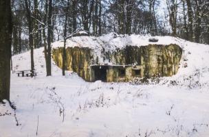 Ligne Maginot - MOLVANGE - A9 - (Ouvrage d'artillerie) - L'entrée des hommes