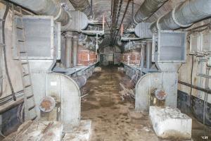 Ligne Maginot - MOLVANGE - A9 - (Ouvrage d'artillerie) - Entrée des hommes
La salle des filtres près de l'entrée