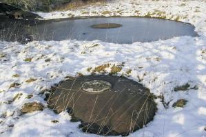 Ligne Maginot - MOLVANGE - A9 - (Ouvrage d'artillerie) - Bloc 3
Cloche lance-grenades et tourelle de 81 en arrière plan