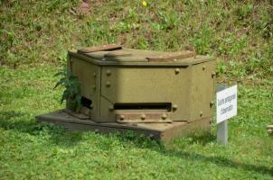 Ligne Maginot - Guérite pentagonale - Exposée au Simserhof