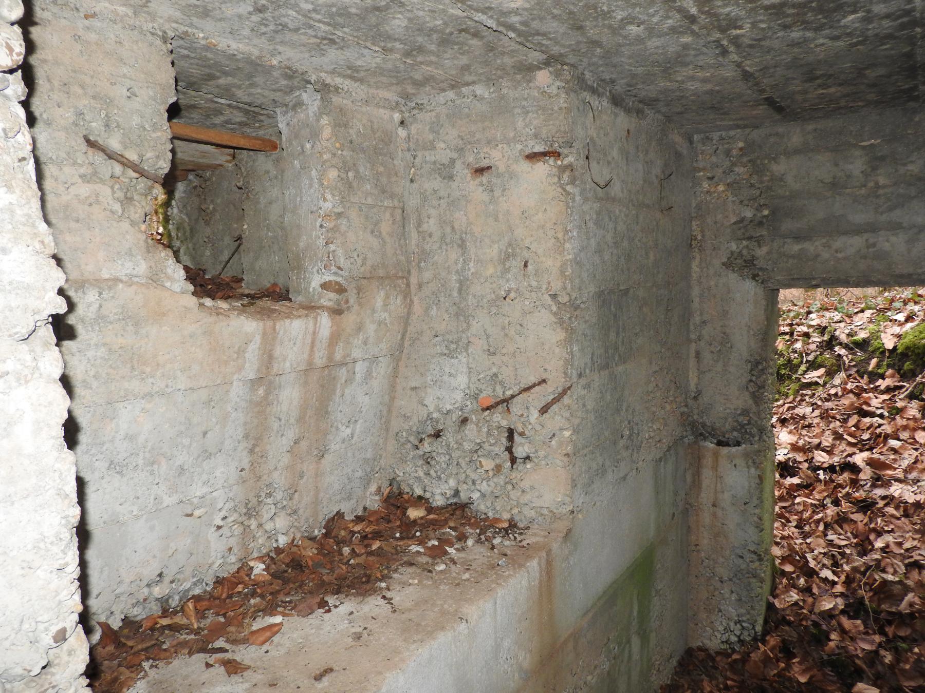 Ligne Maginot - BB42-C - (Blockhaus pour arme infanterie) - L'intérieur du blockhaus. - STENGER Mathieu