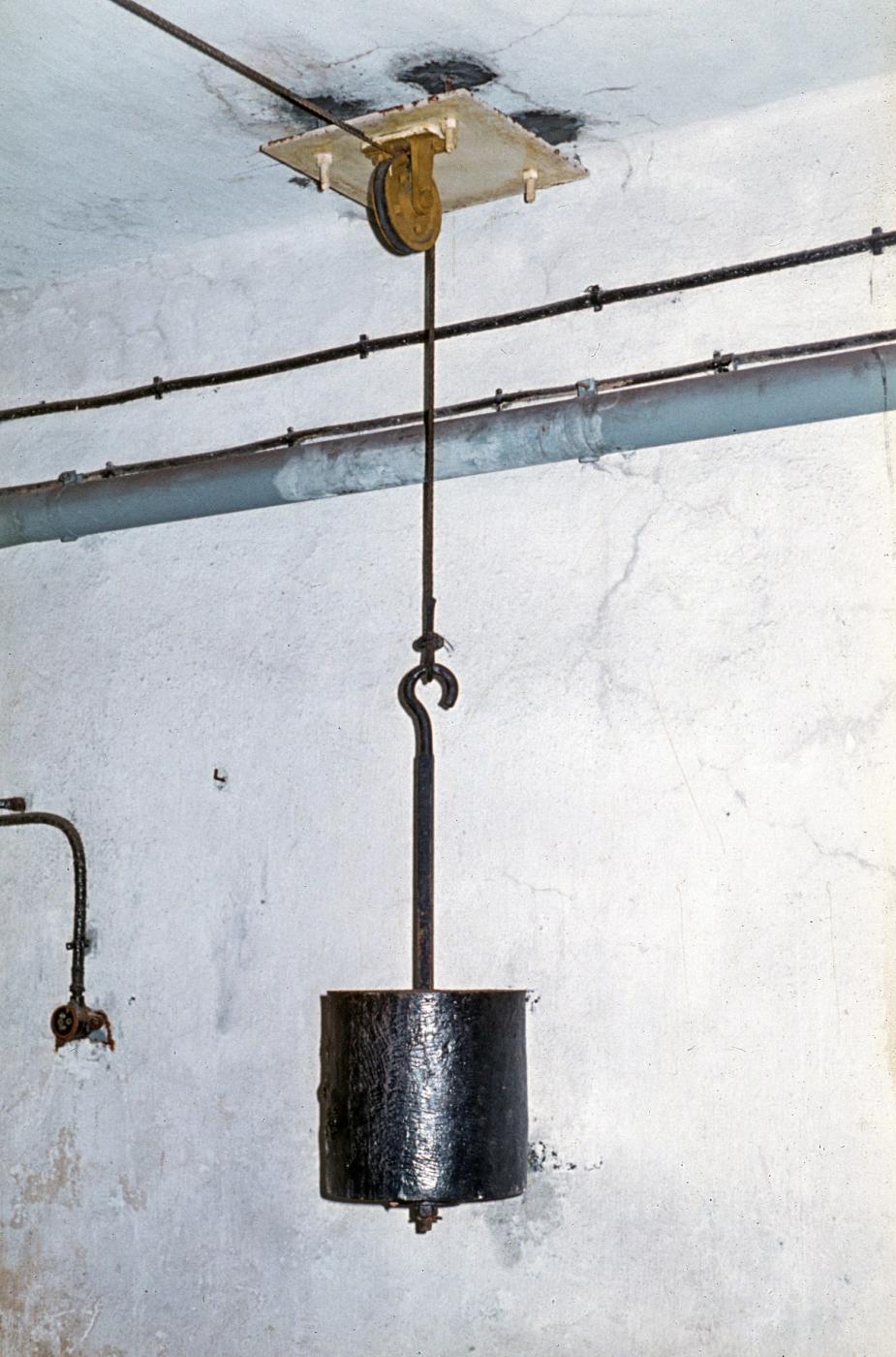 Ligne Maginot - LAUDREFANG - A37 - (Ouvrage d'infanterie) - Bloc 3
Etage intermédiaire
Le contrepoids