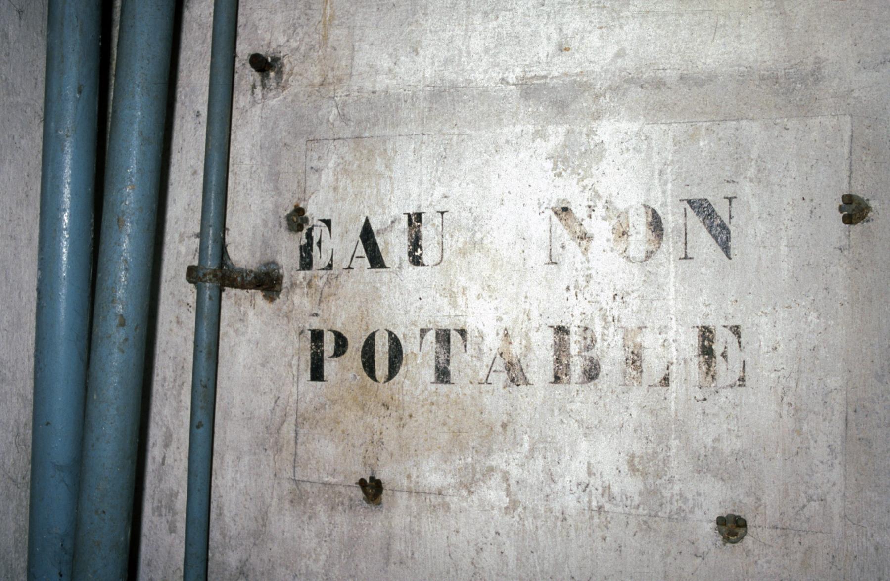 Ligne Maginot - LAUDREFANG - A37 - (Ouvrage d'infanterie) - Bloc 3
Lavabo - MANSUY Michel