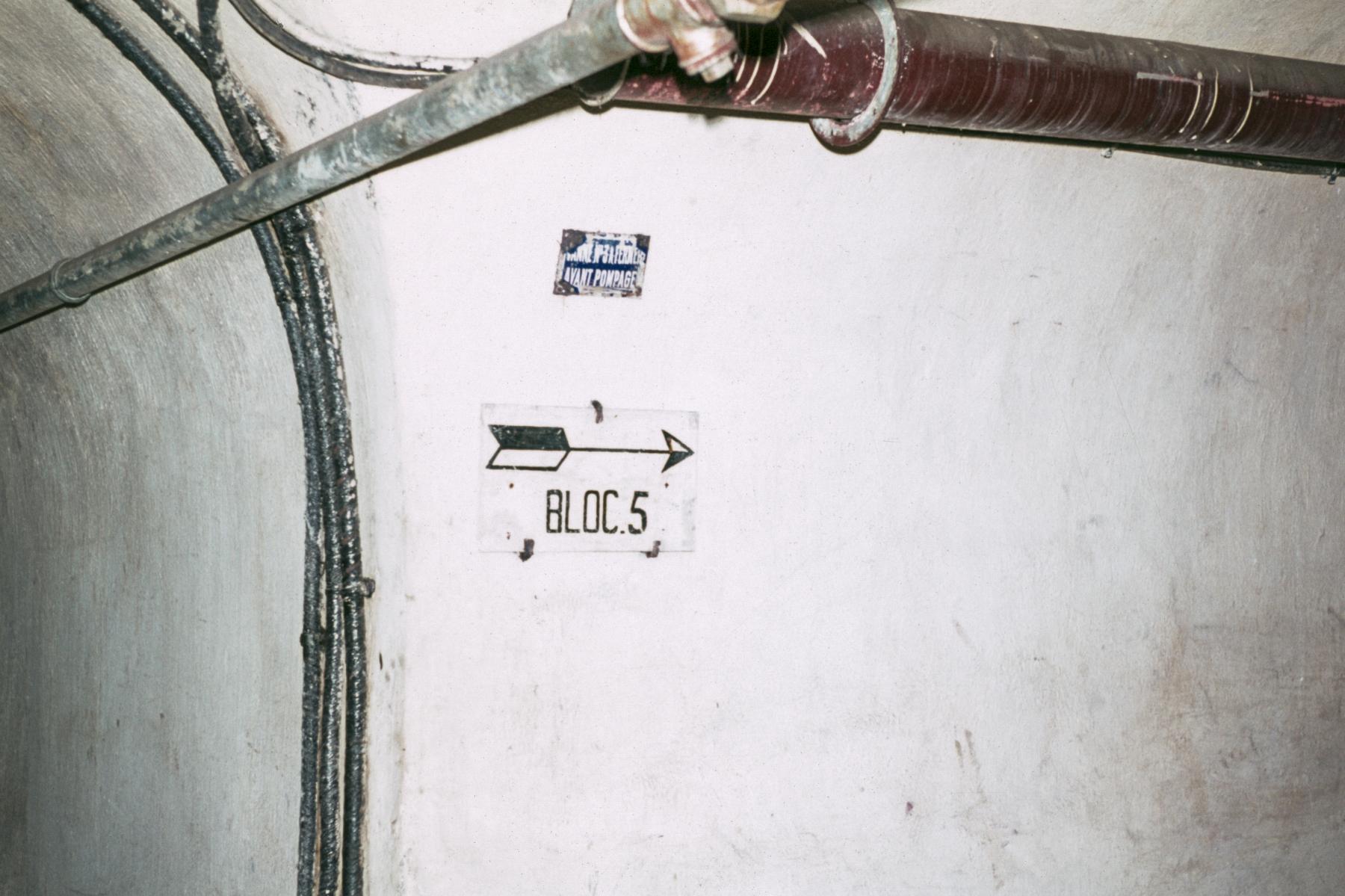 Ligne Maginot - LAUDREFANG - A37 - (Ouvrage d'infanterie) - Galerie vers bloc 5 - MANSUY Michel