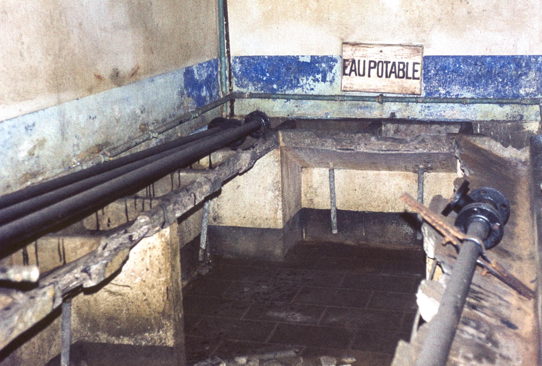 Ligne Maginot - LAUDREFANG - A37 - (Ouvrage d'infanterie) - Lavabos - MANSUY Michel