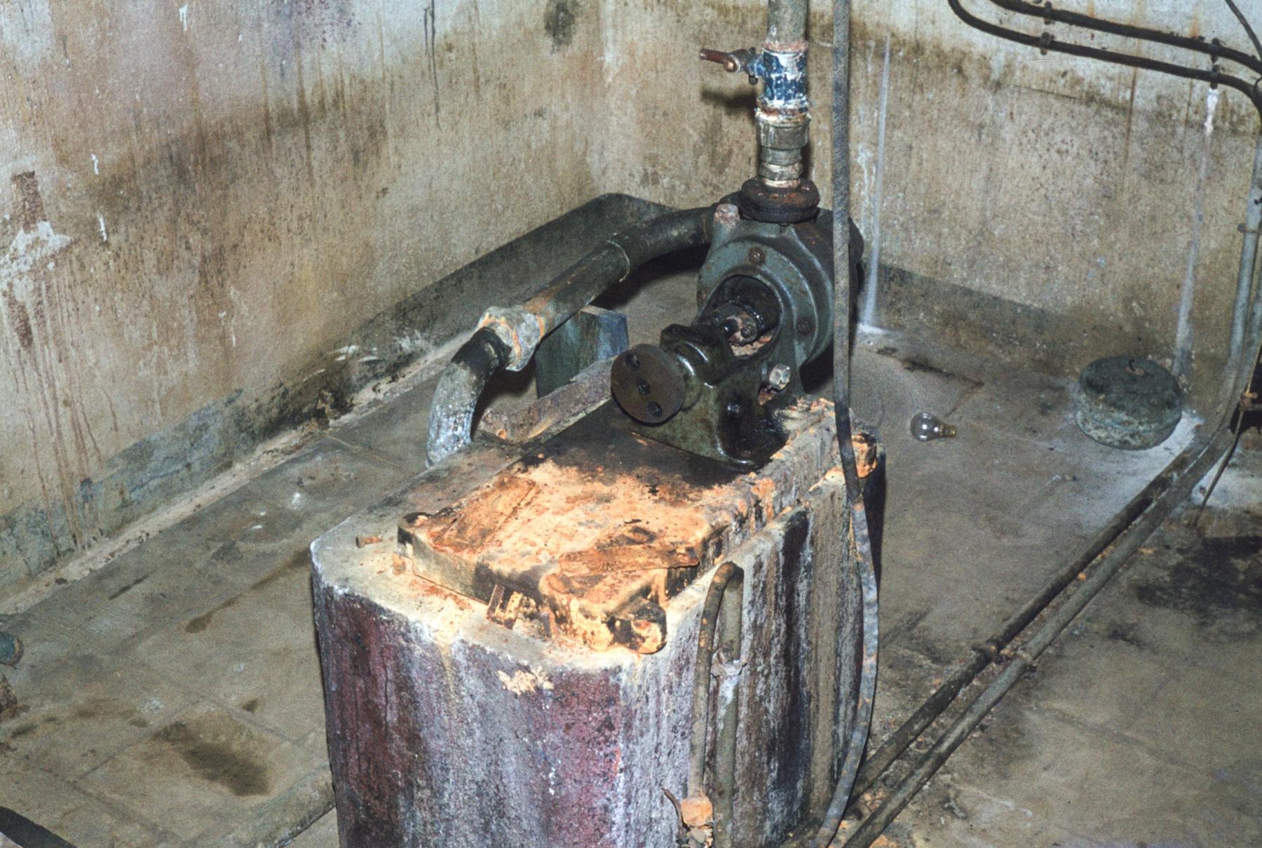 Ligne Maginot - LAUDREFANG - A37 - (Ouvrage d'infanterie) - Pompe à eau - MANSUY Michel