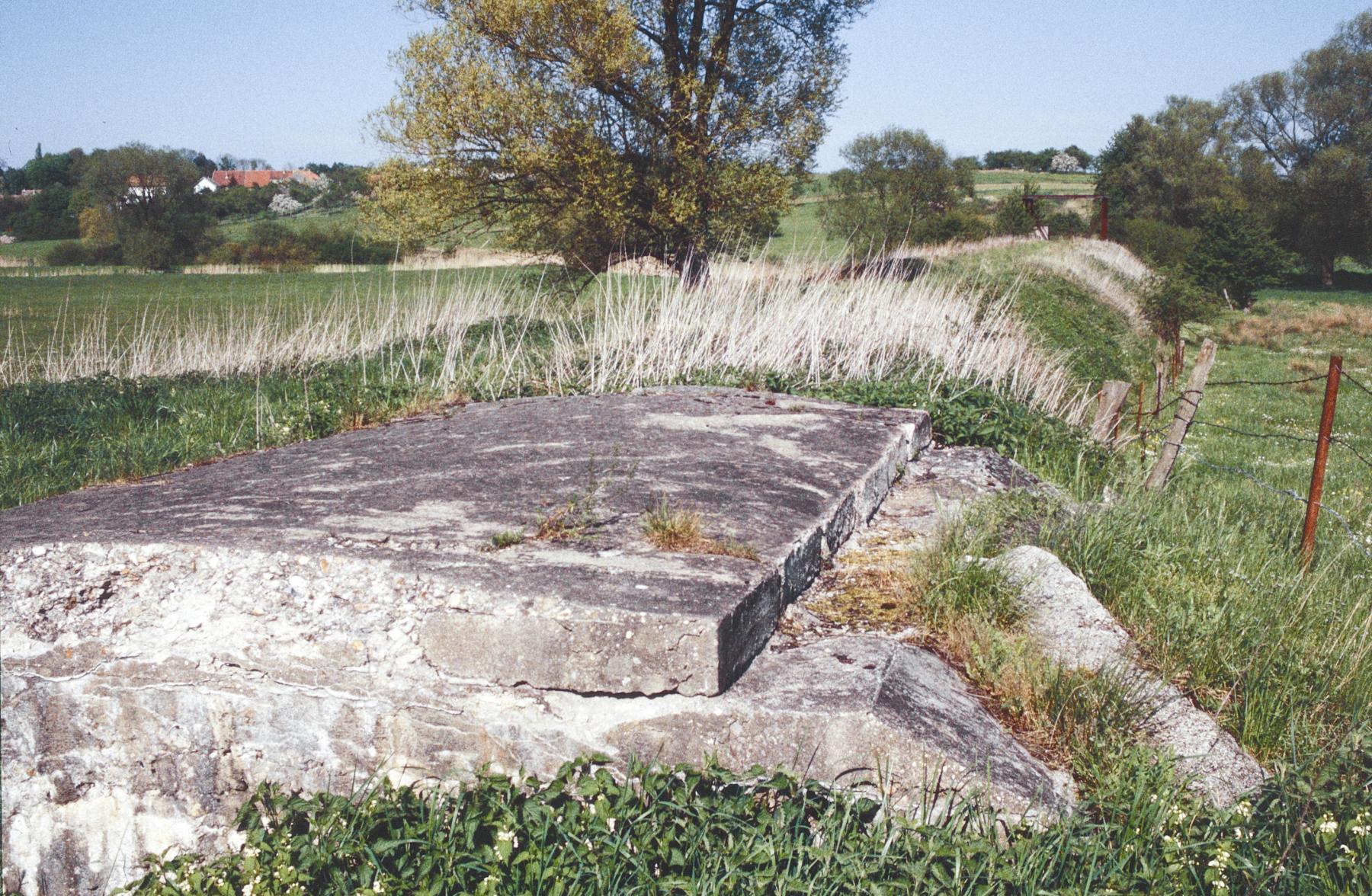 Ligne Maginot - PUTTELANGE - (Inondation défensive) - La digue - MANSUY Michel