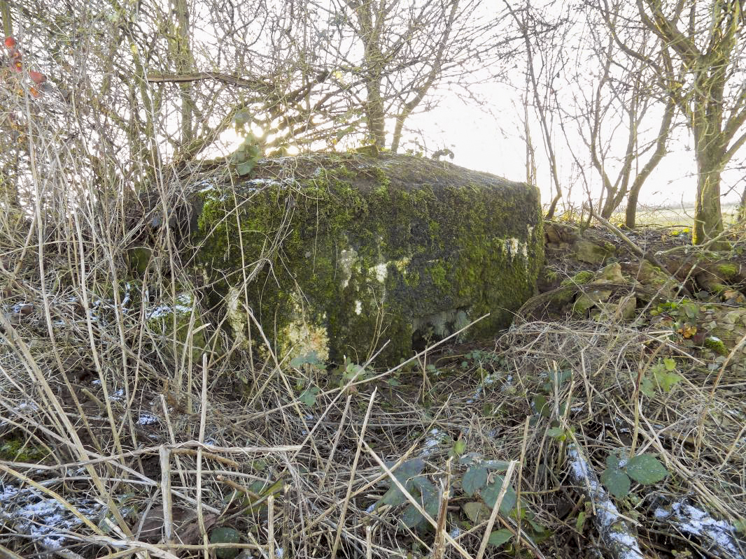 Ligne Maginot - 21 - MAIRY OUEST - (Blockhaus pour canon) - Face nord ouest