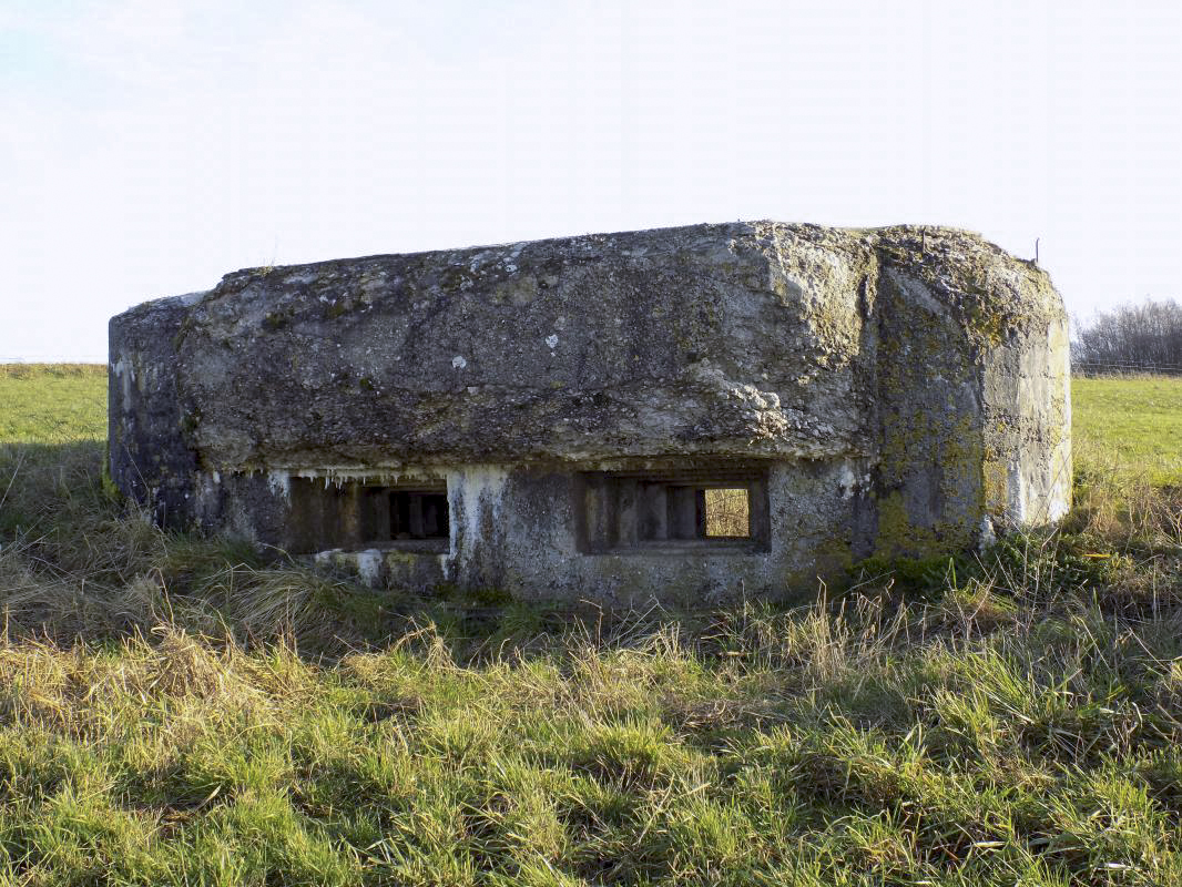 Ligne Maginot - 22D - LES MAPAILLES NORD - (Blockhaus pour arme infanterie) - Face frontale, vers le nord ouest