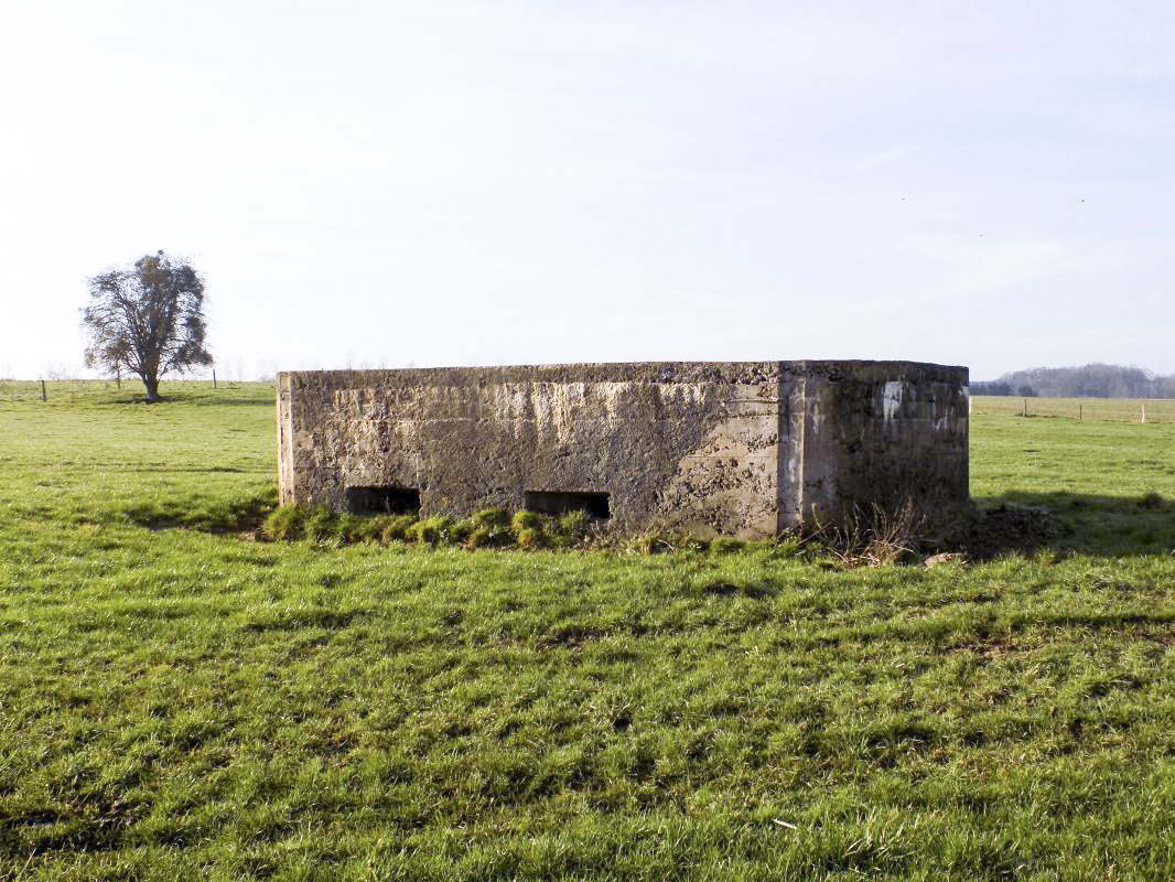 Ligne Maginot - 27 - LA ROMARGNE CENTRE - (Blockhaus pour arme infanterie) - Face droite et frontale