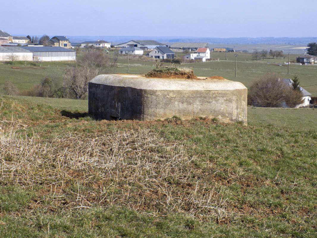 Ligne Maginot - 29B - TRUC DES CHANVRES - (Blockhaus pour canon) - Face droite
