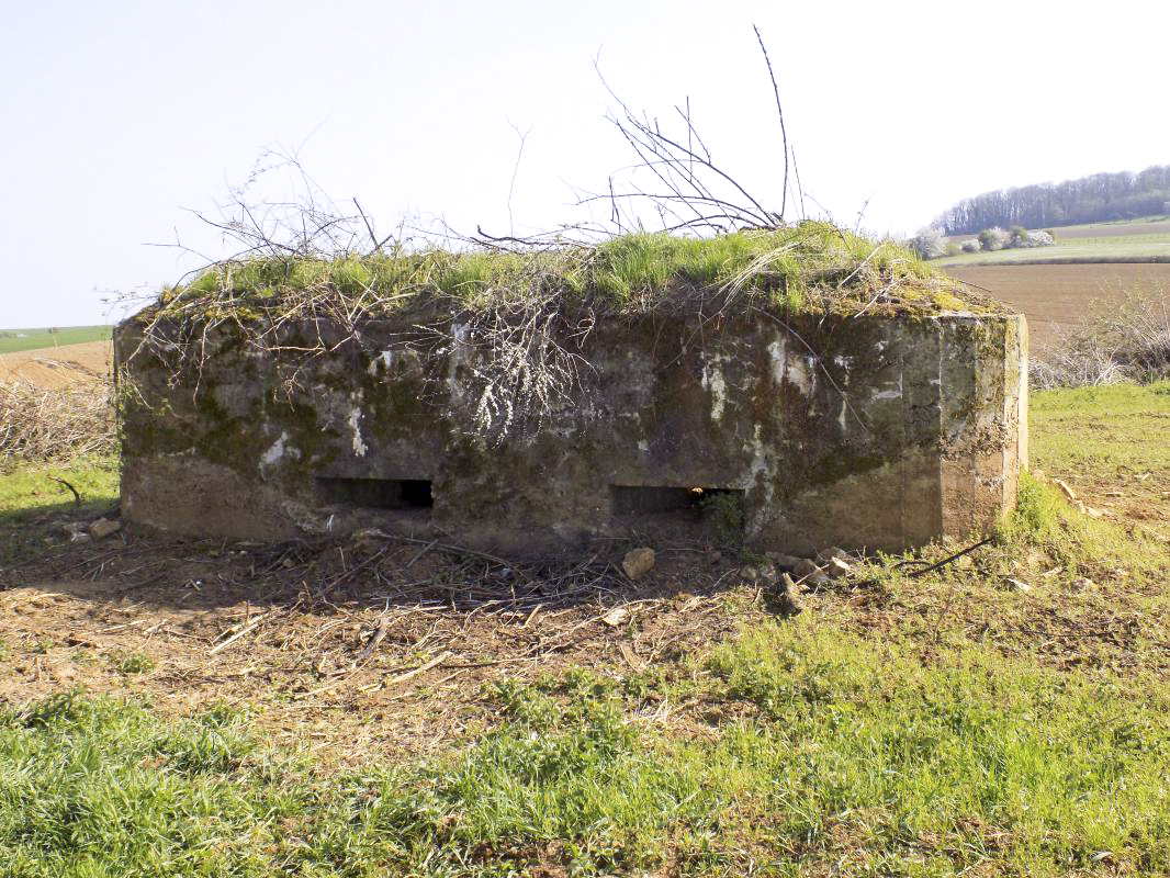 Ligne Maginot - 32A - RUISSEAU DU RIGEL - (Blockhaus pour arme infanterie) - Face frontale